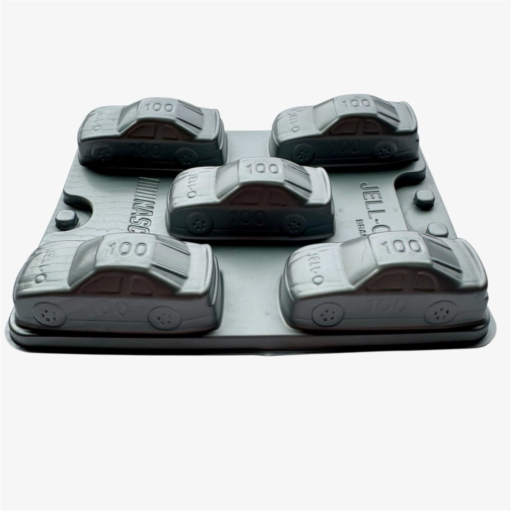 Nascar Racecars Jello Jiggler Mold